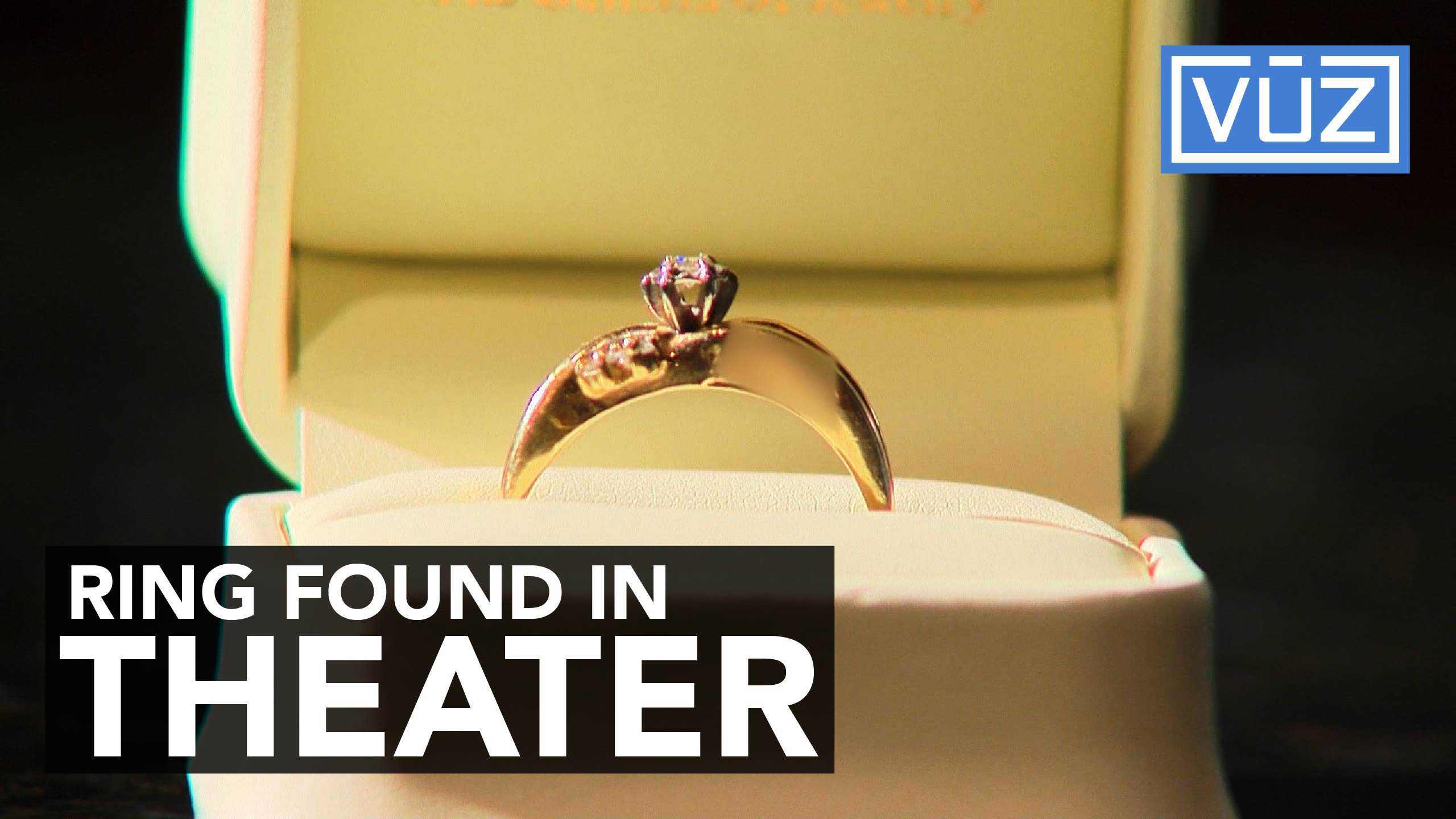 Wedding ring may have been wedged in theater seat for years