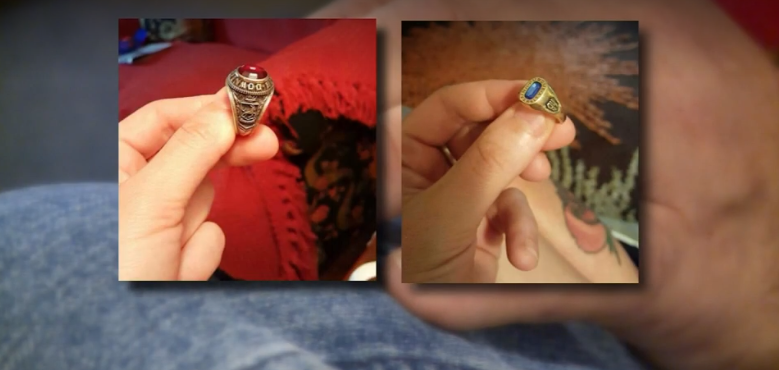 Social media helps couple find class rings missing for nearly 2 decades