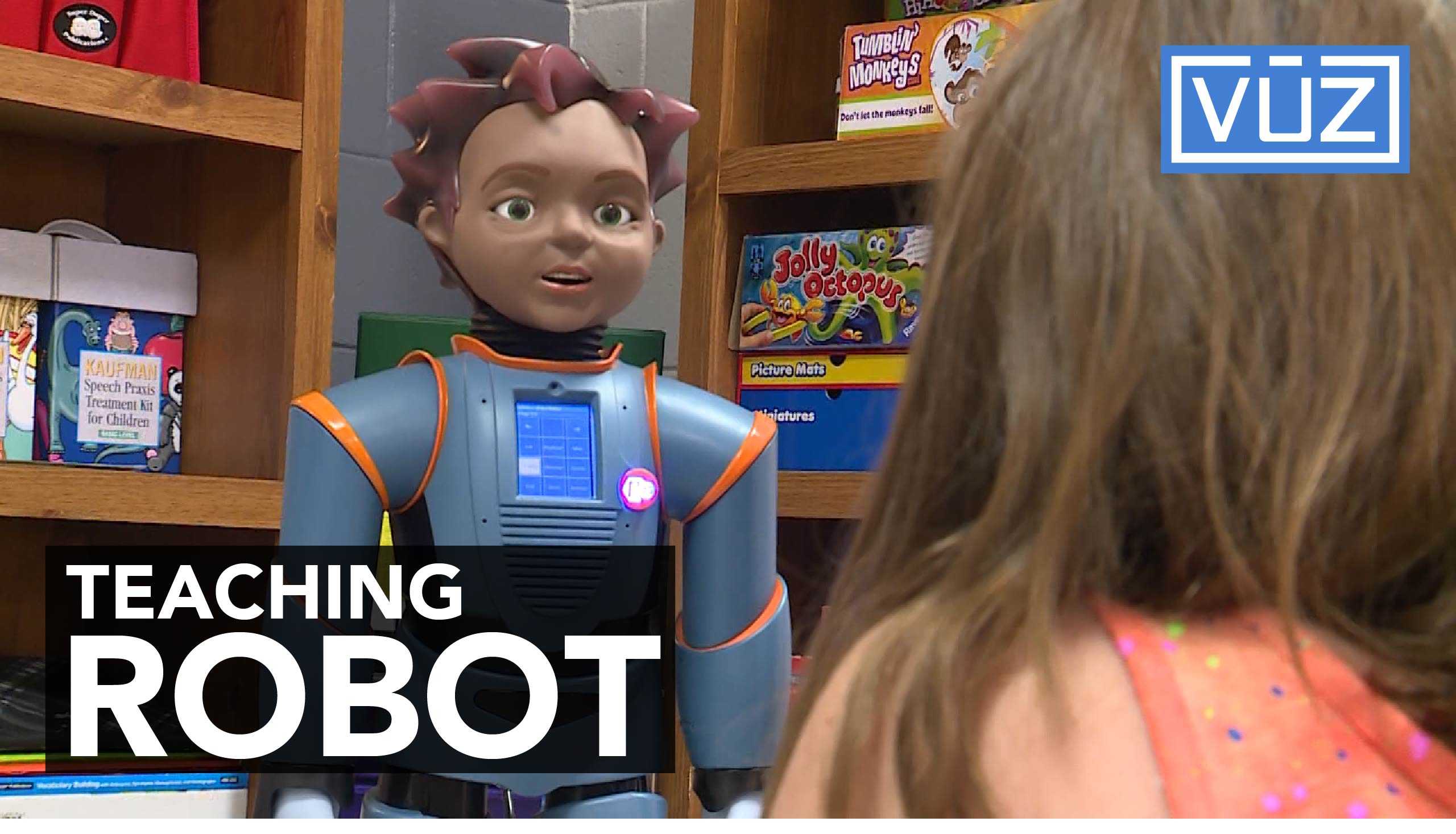 Robot helps students with autism open doors to the world