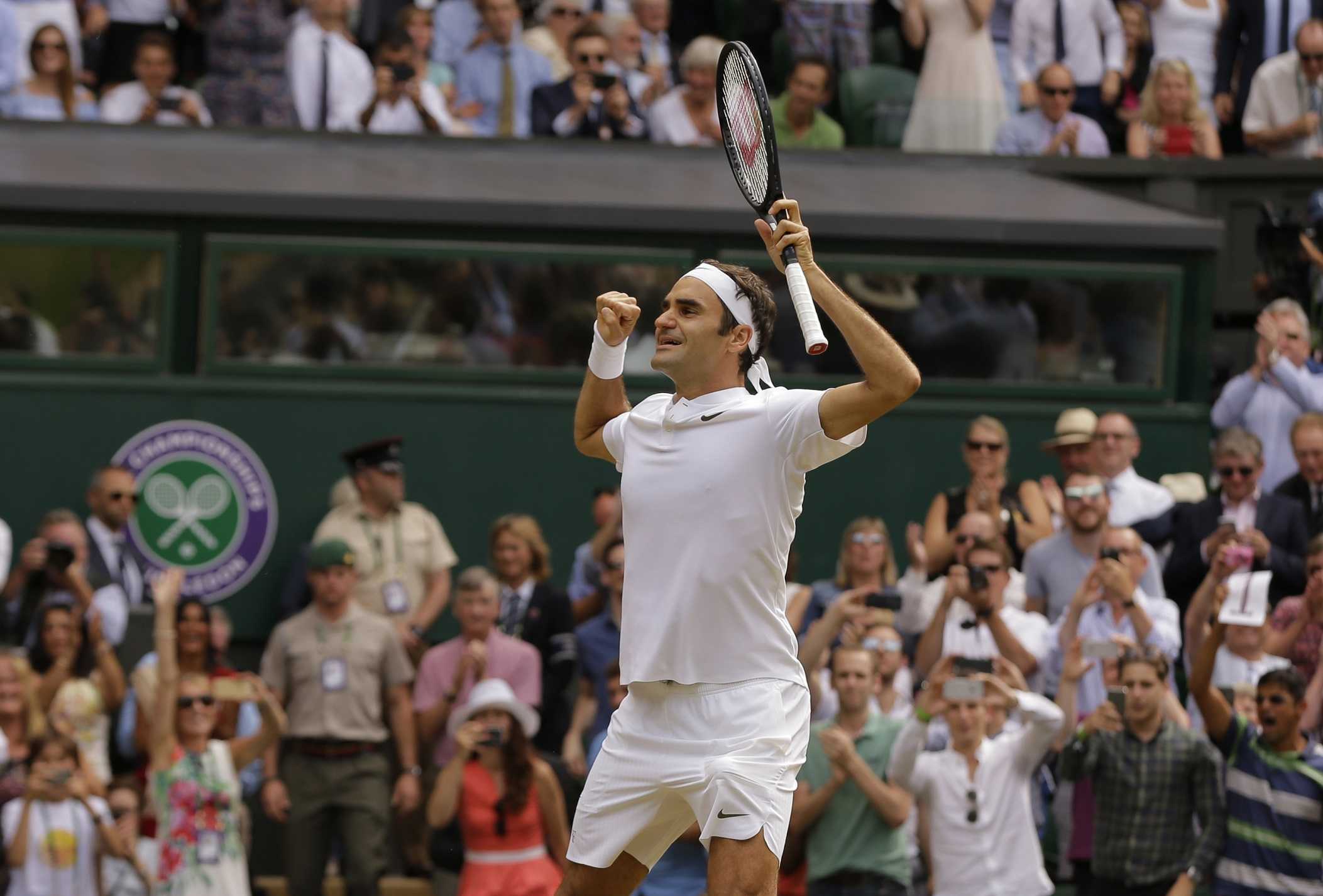 Roger Federer wins 8th Wimbledon title