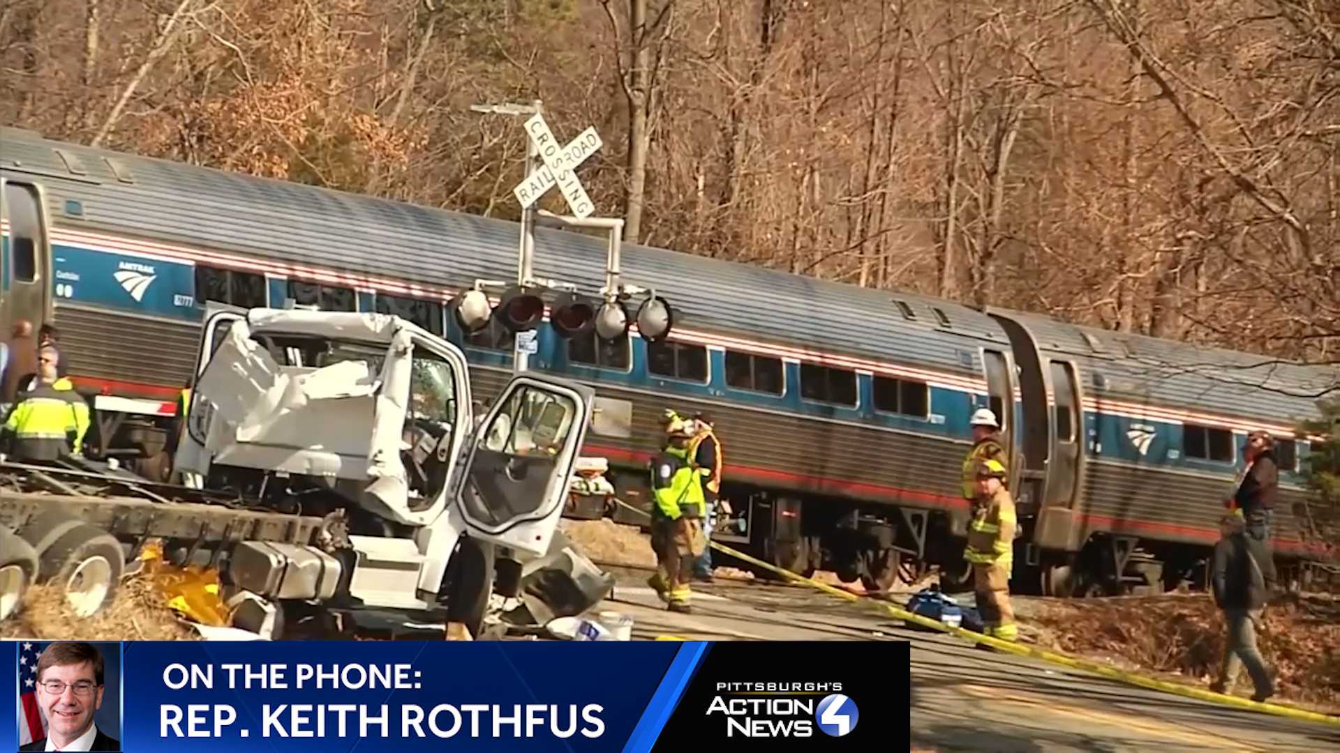 Rep. Keith Rothfus on train that crashed while carrying Congress members to West Virginia GOP retreat