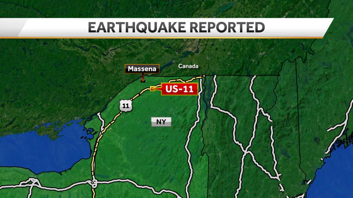 2.7-magnitude earthquake hits North Country