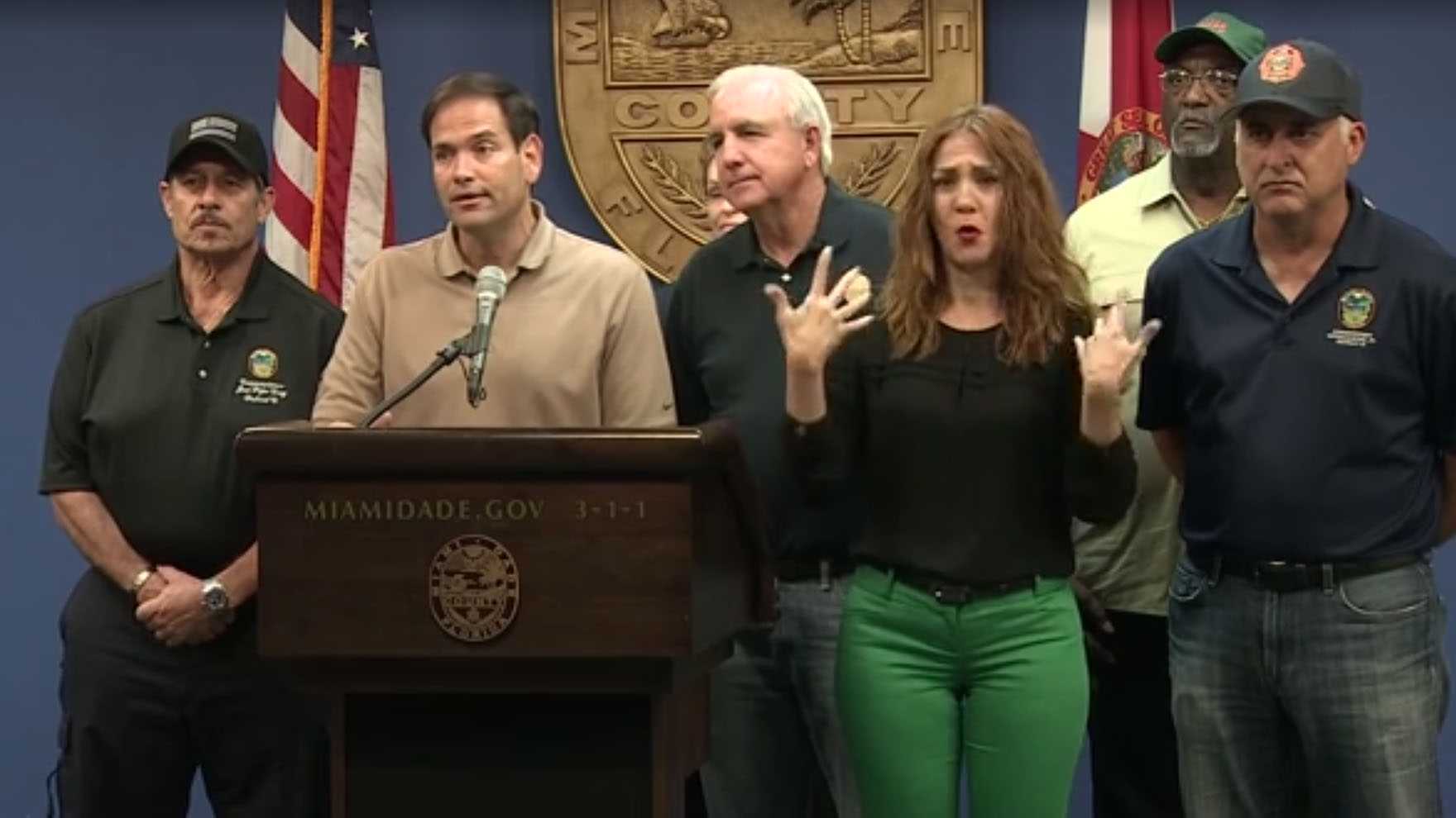 Sen. Marco Rubio: 'Stay in safe place, watch 'Game of Thrones," don't get killed by tree'