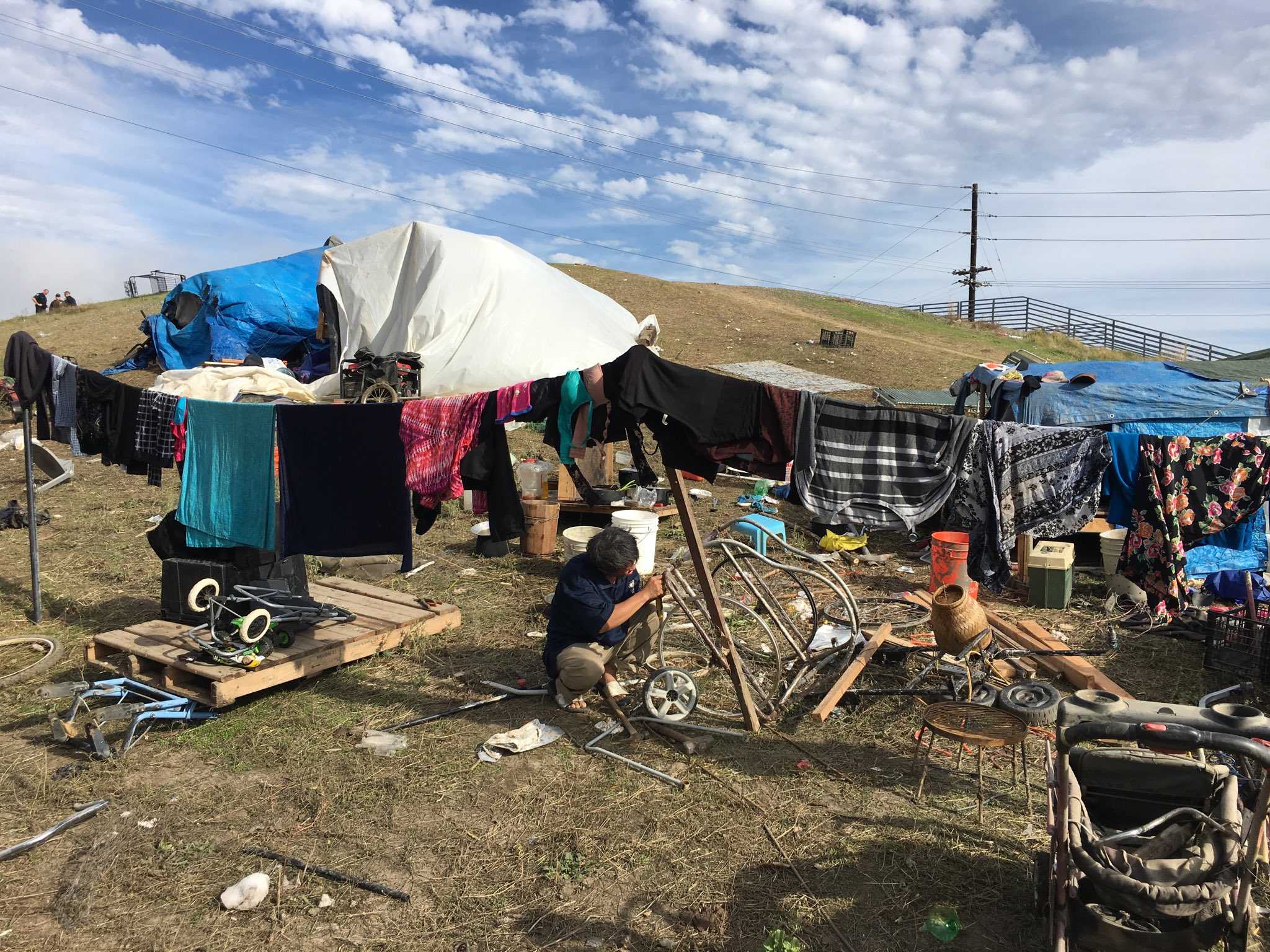 Sacramento police chief gets firsthand look at homeless camps
