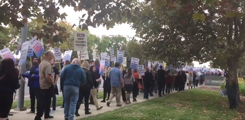 Sacramento unified teachers threaten to strike next week