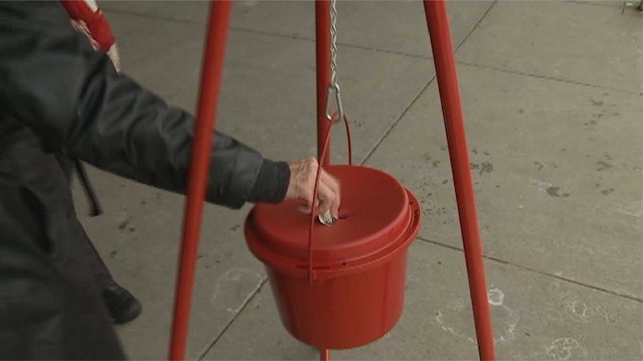 Mystery donor again drops gold pesos into Salvation Army's Red Kettle