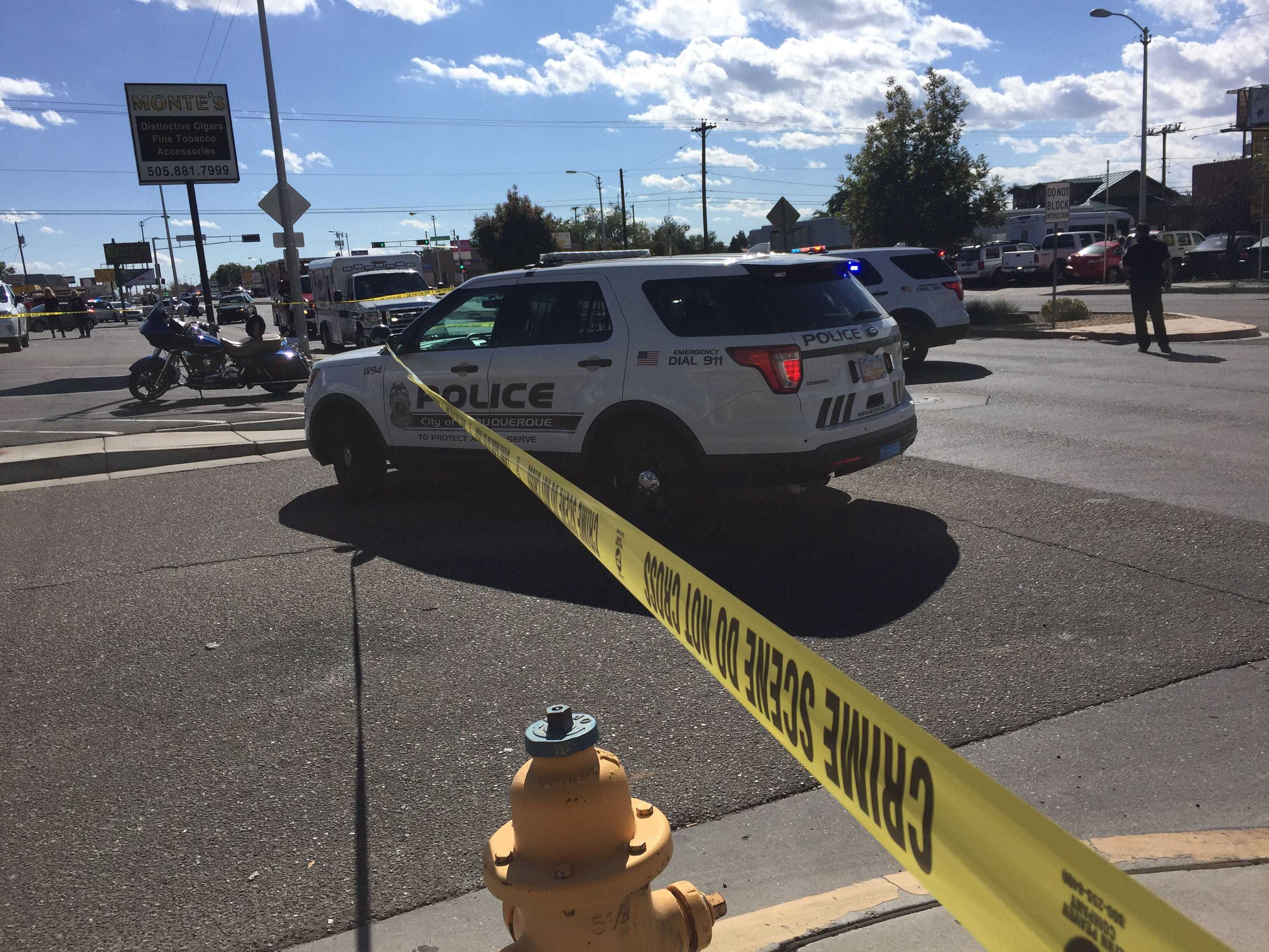 Police activity shuts down Comanche at San Mateo