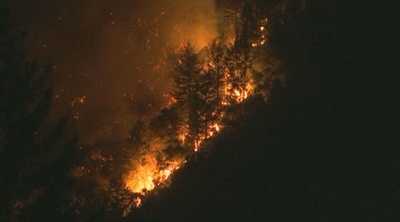 Homes evacuated in Santa Cruz Mountains as new wildfire breaks out
