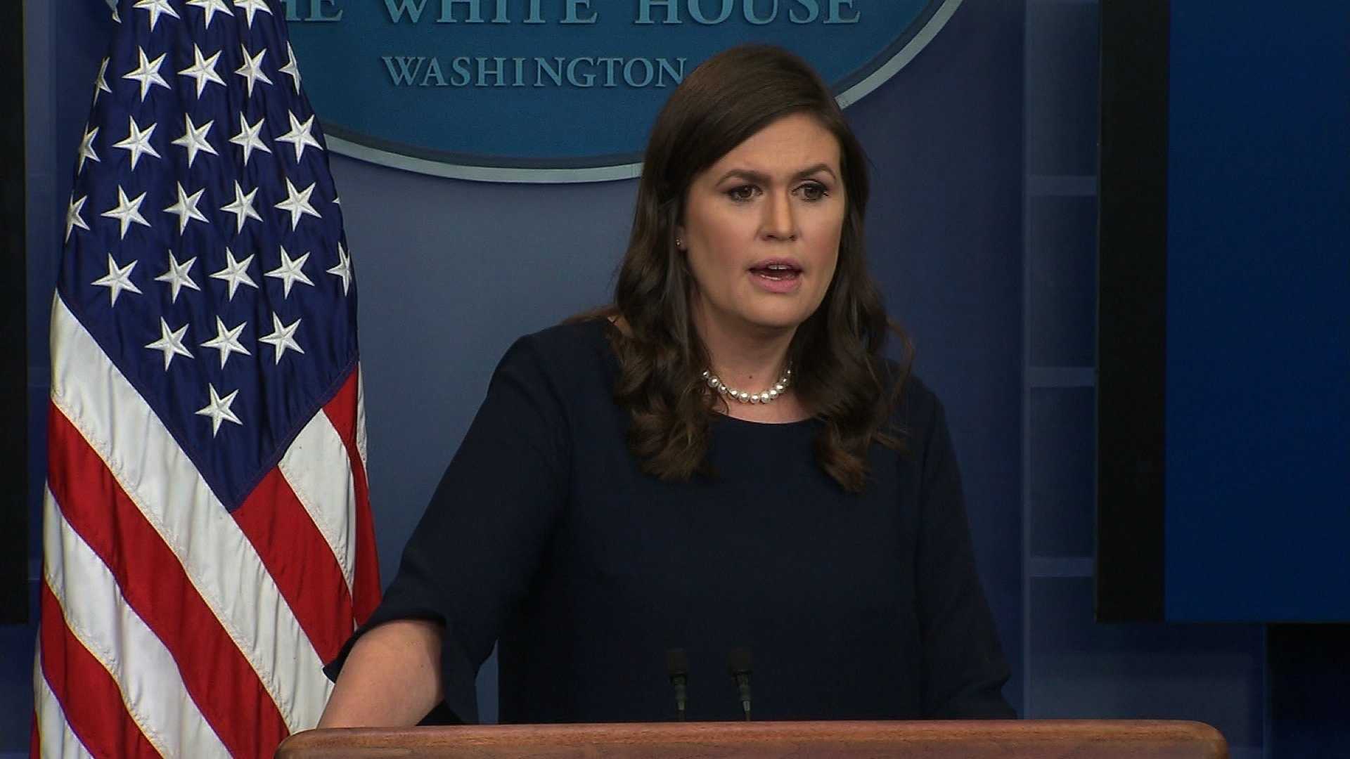 WATCH LIVE: Sanders holds daily White House press briefing