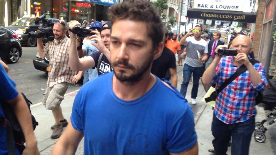 Video of Shia LaBeouf's arrest shows him on tirade against police officers