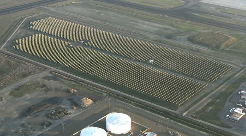 Sacramento Airport's new solar farm to produce 30% of its electricity