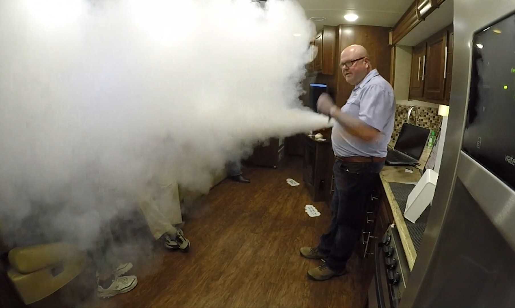 'Smoke Cloak' could help deter burglars