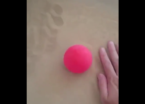 Sand or liquid? Science explains what is going on in this viral video