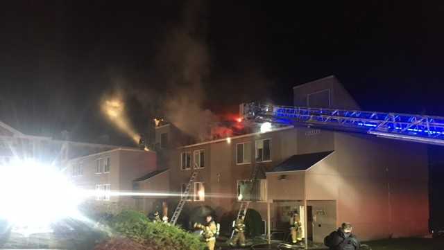 Crews battle fire at dorm on SNHU campus