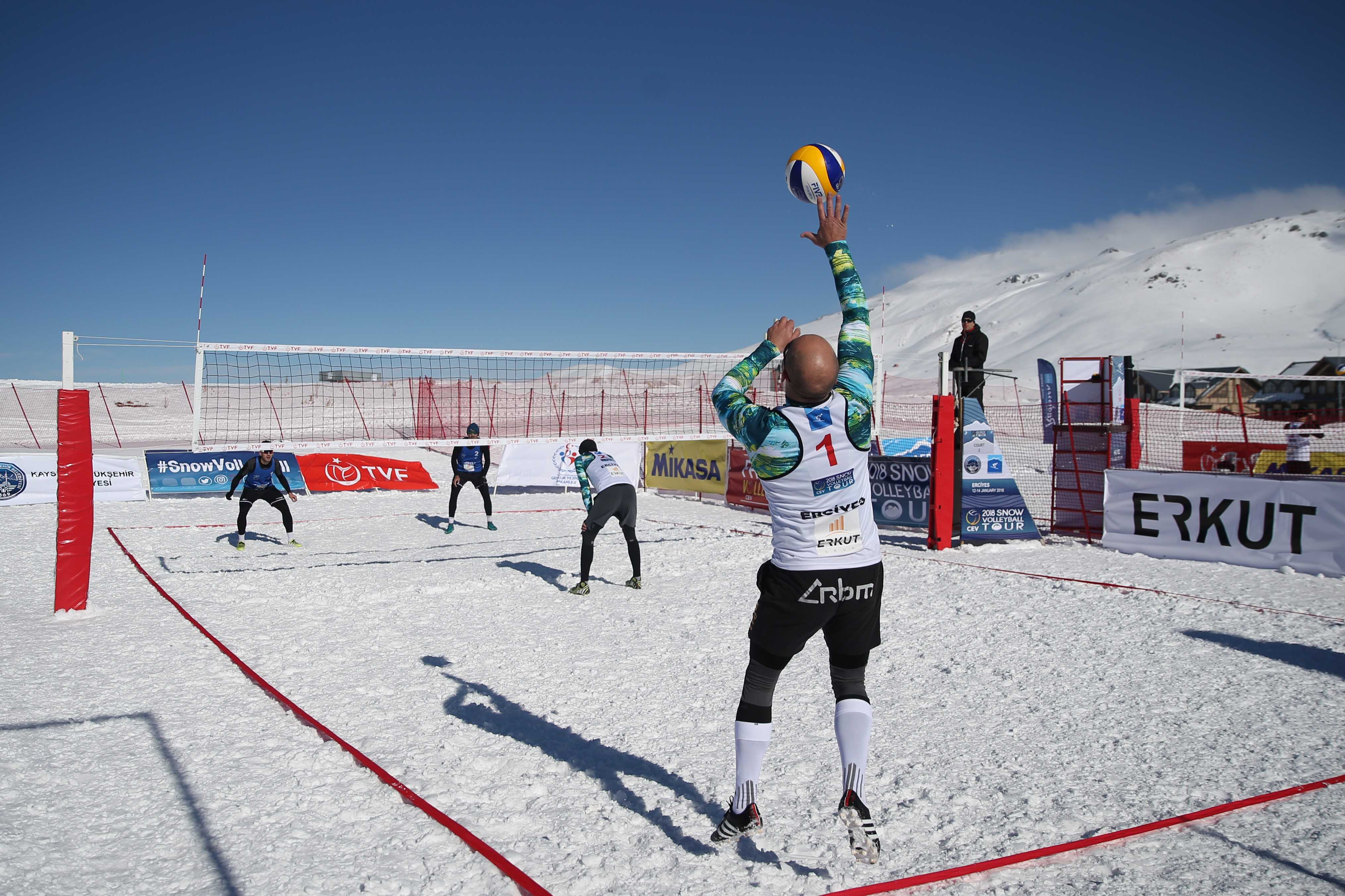 Snow volleyball getting a tryout in PyeongChang