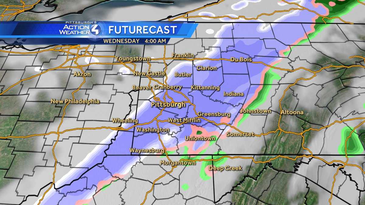 Snow on the way? What to expect early Wednesday morning