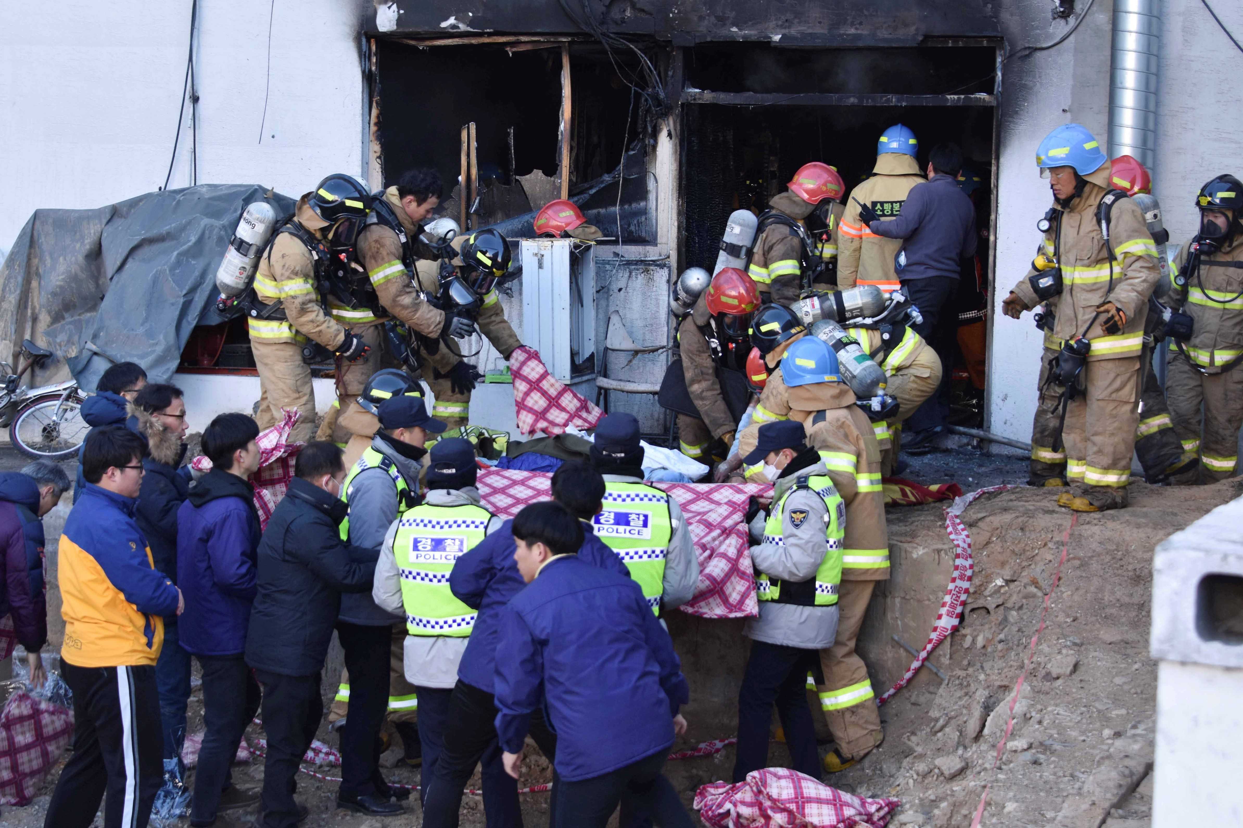 Fire at hospital kills 39, injures scores in South Korea
