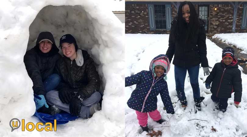 This is what happens when snow hits the South