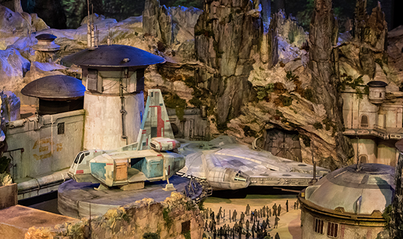 Get your first look at Disneyland's Star Wars-themed land