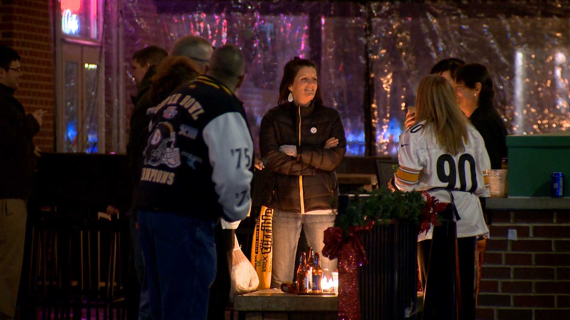 Steelers fans gear up on the North Shore for big game against the Patriots