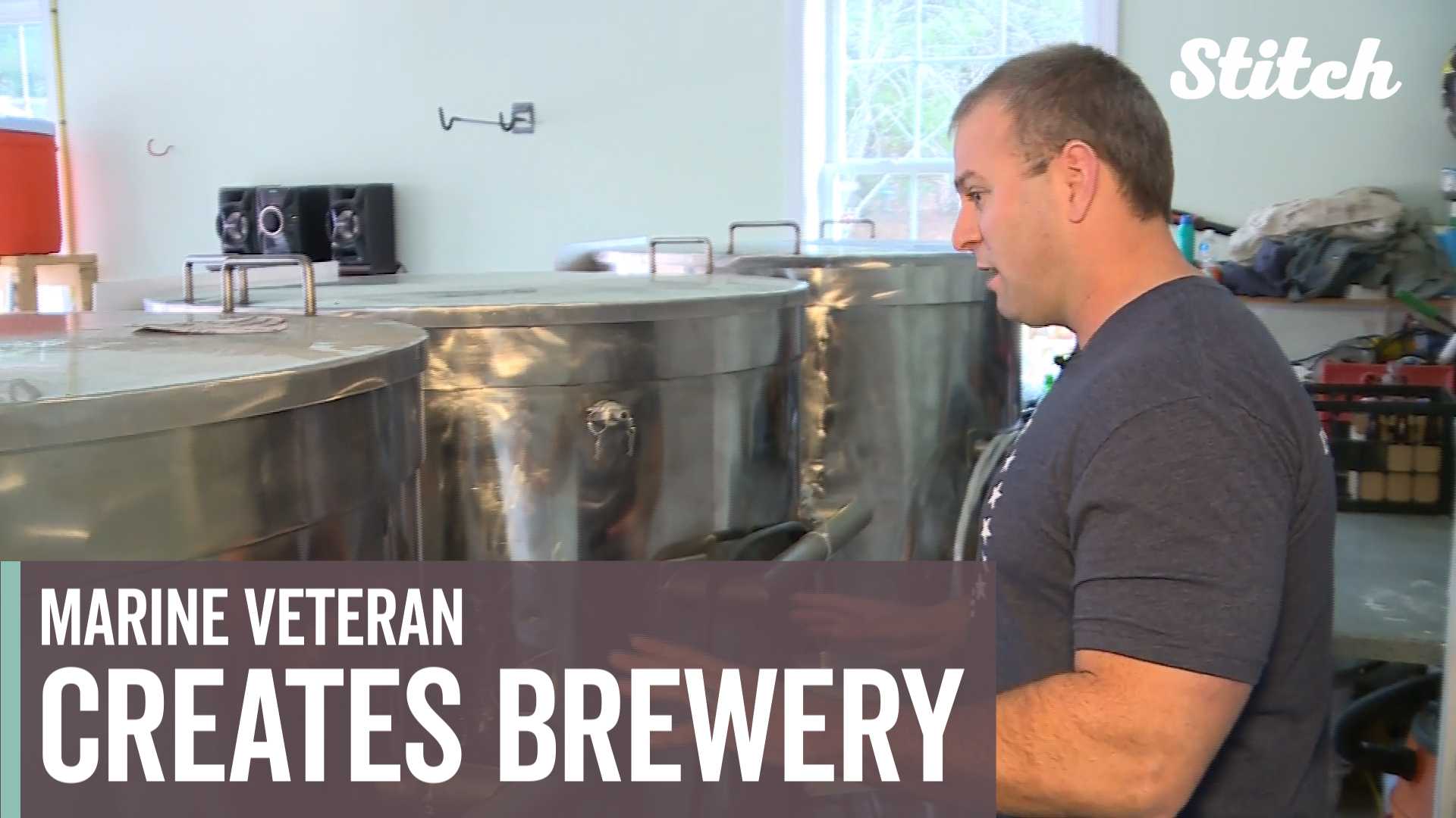 Marine veteran opens brewing company to help other veterans