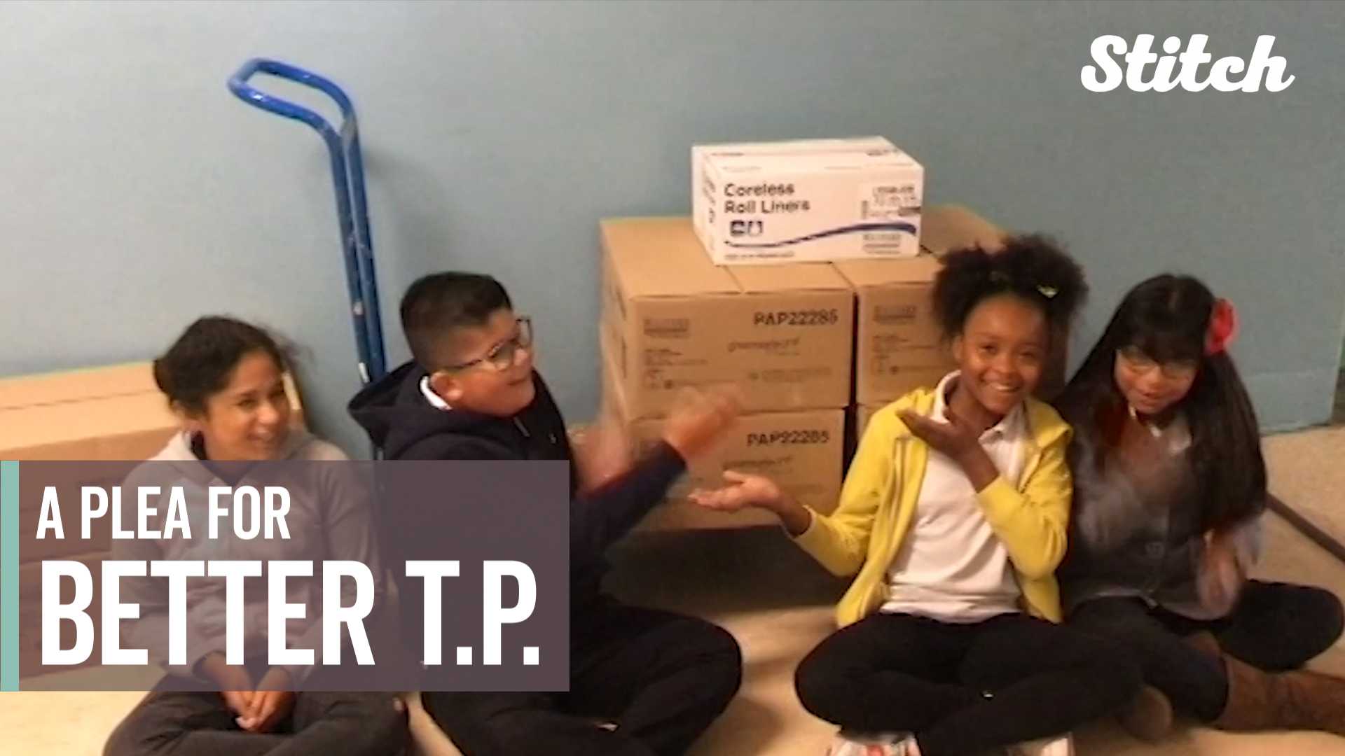 Fourth-graders ask for better toilet paper, get 6,000 rolls