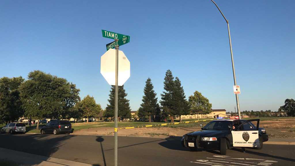 1 killed, 1 wounded in Stockton park shooting
