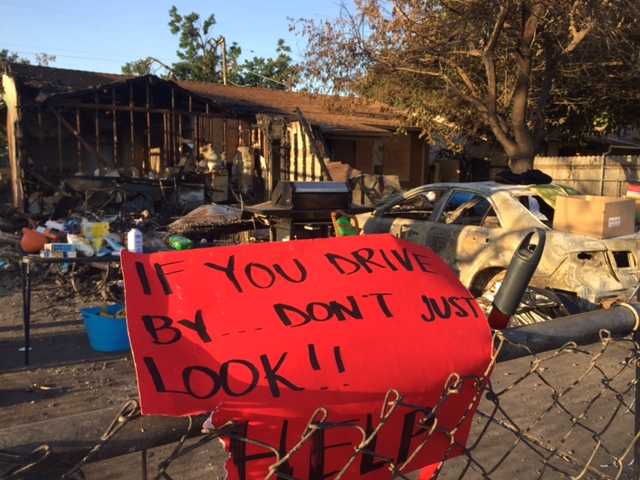 Residents seek answers about massive Stockton fire