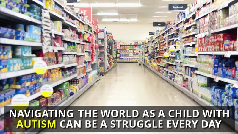 Grocery store workers go above and beyond for 7-year-old autistic boy