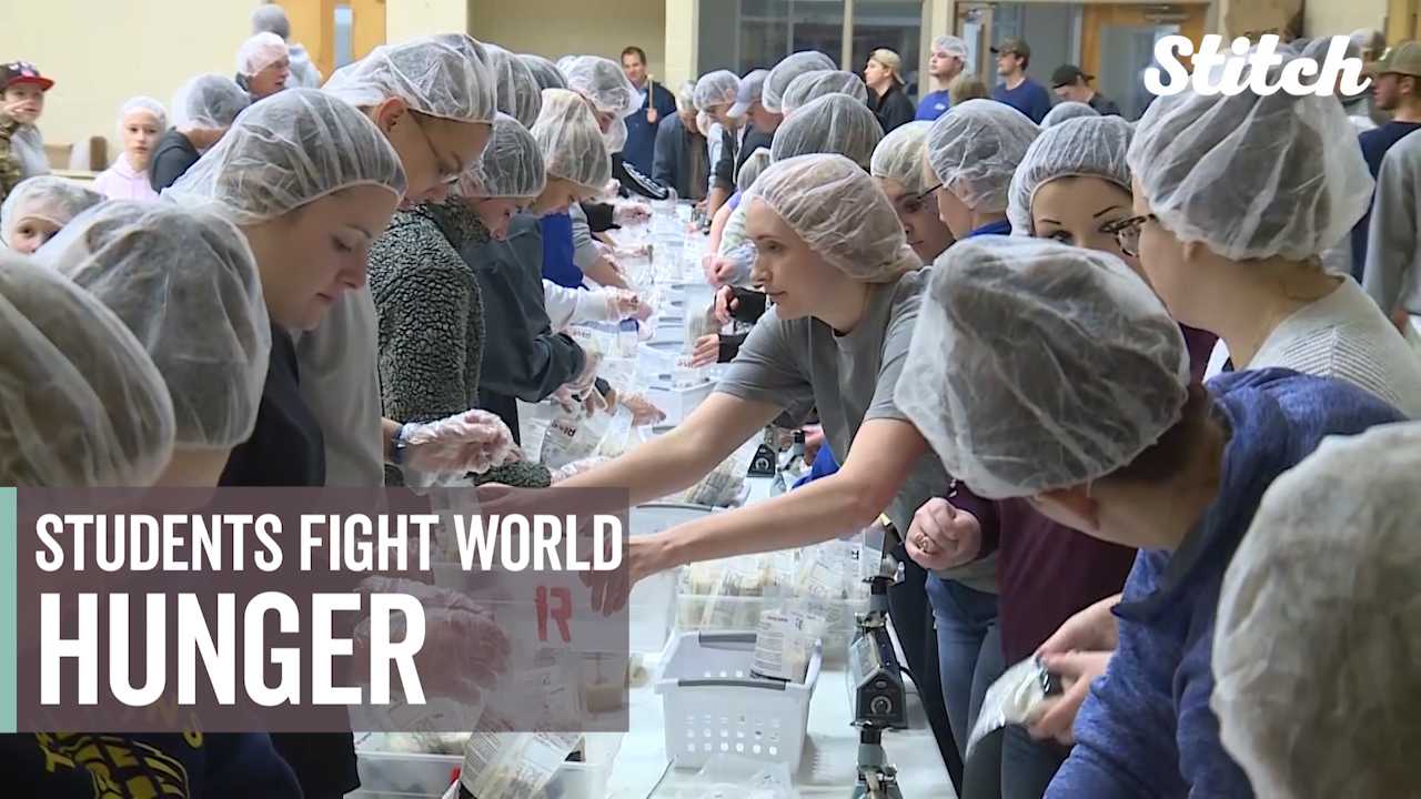 College students fight world hunger one meal at a time