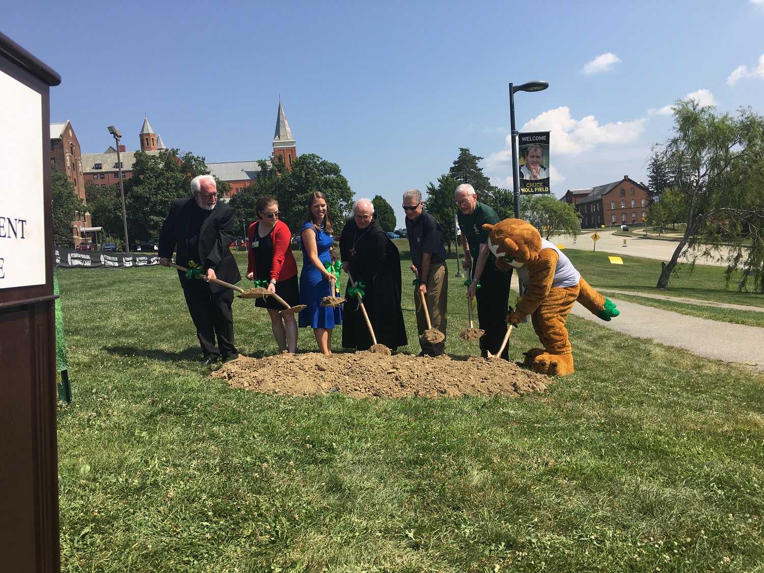 Saint Vincent breaks ground for new UPMC Field