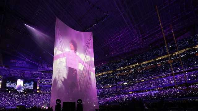 Justin Timberlake performs during halftime at the NFL Super Bowl 52 football game between the Philadelphia Eagles and the New England Patriots, Sunday, Feb. 4, 2018, in Minneapolis. 