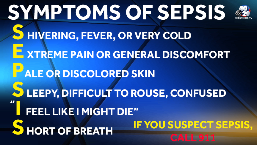 Q&A: What are the symptoms of Sepsis?