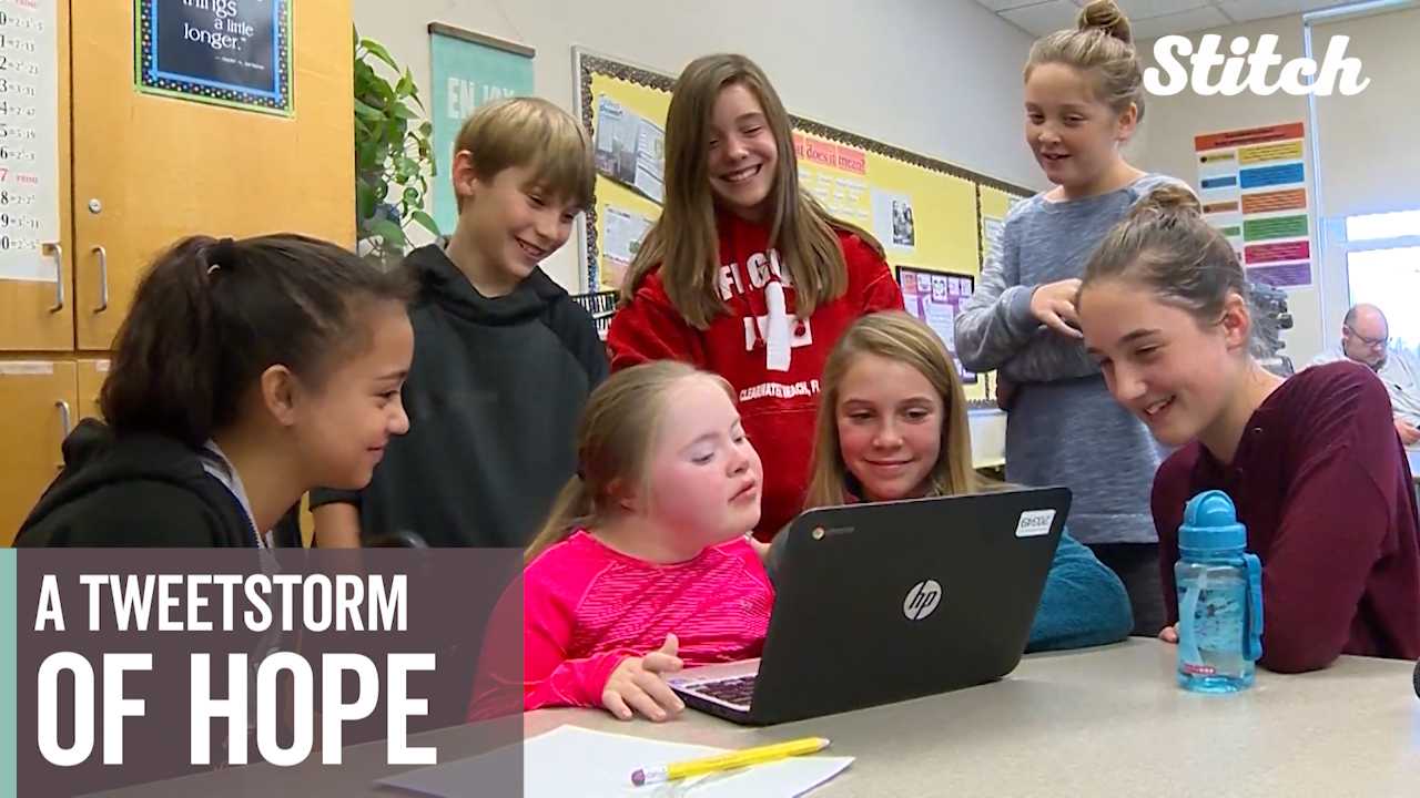 Students rally around classmate born with rare disease