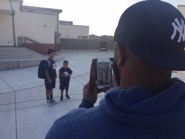 Unique first on first day of school for Roseville student