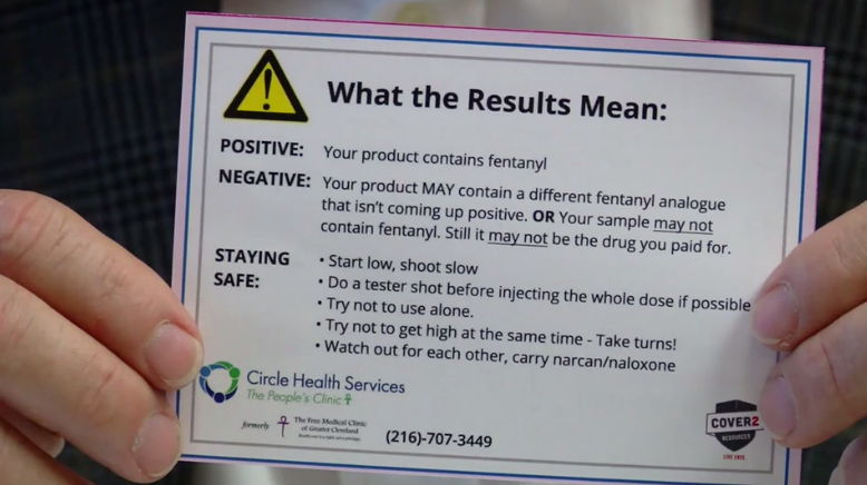 'That's gonna save lives': Test strips help drug users check for fentanyl