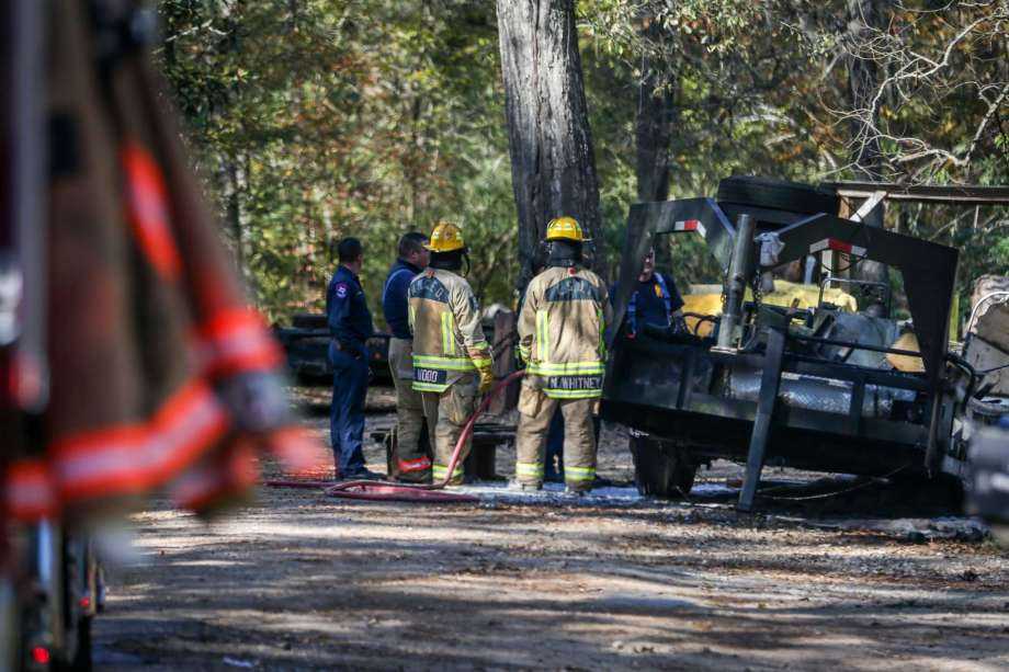 Man sets himself on fire trying to light cigarette near fuel tank