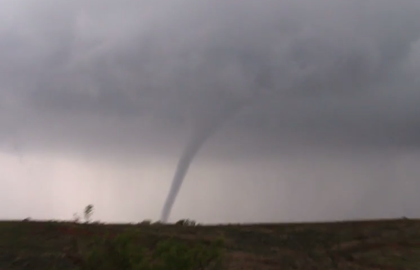 Timelapse Video Shows Tornado Form Near McLean, Texas