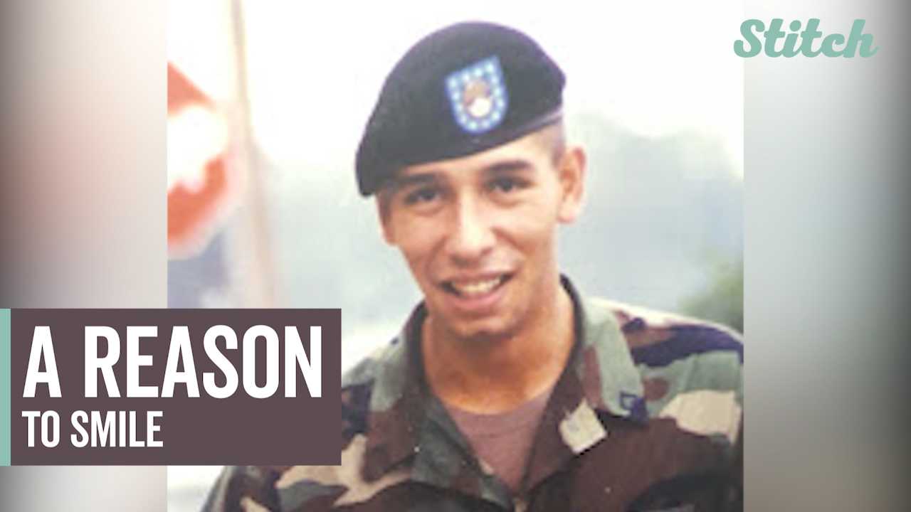 Act of kindness gives veteran a reason to smile again