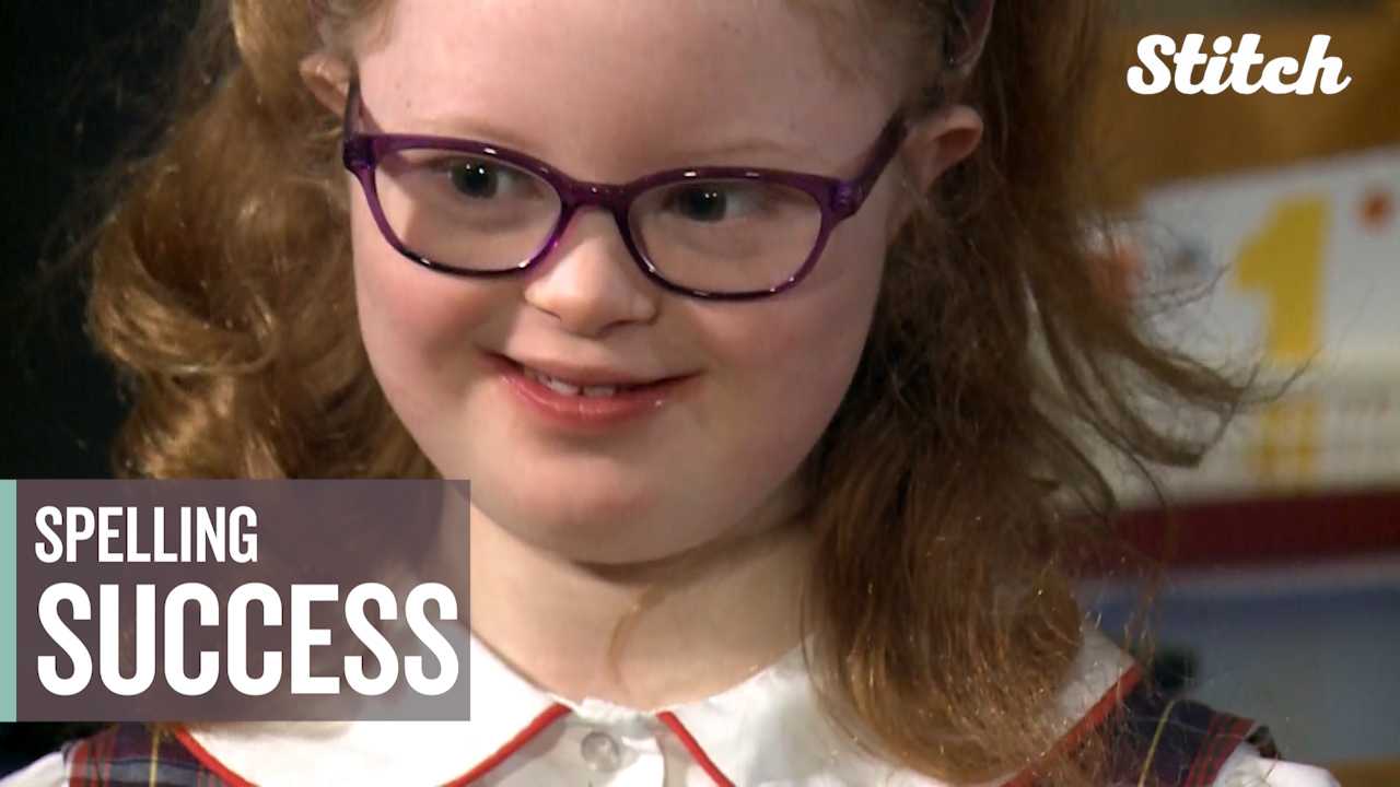 Student with Down syndrome spells her way to S-U-C-C-E-S-S