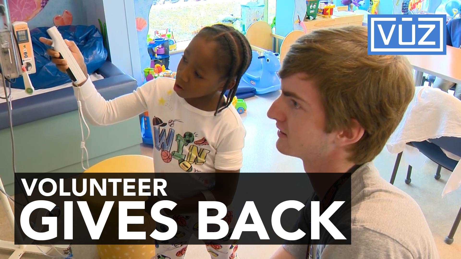Teen gives back to the hospital that once helped him