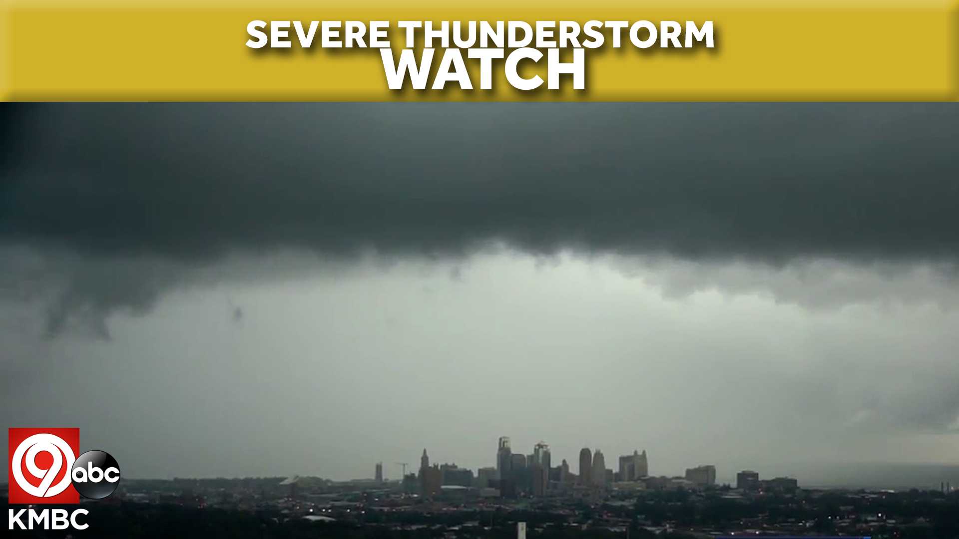 Severe thunderstorm watches, warnings issued as storms start to build Thursday afternoon