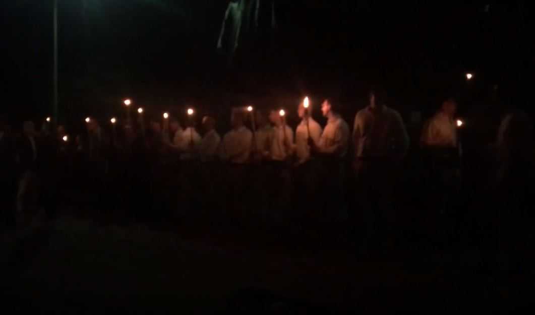 Charlottesville mayor slams 'despicable visit' after another torch-lit rally