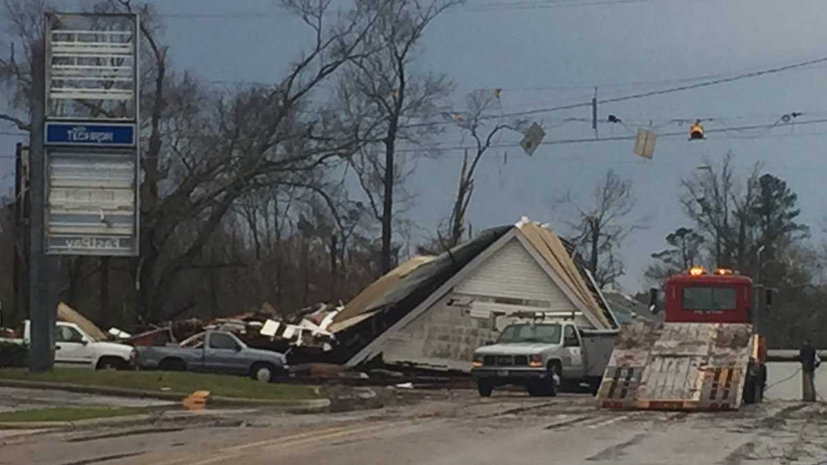 PHOTOS Tornado damage in Mississippi