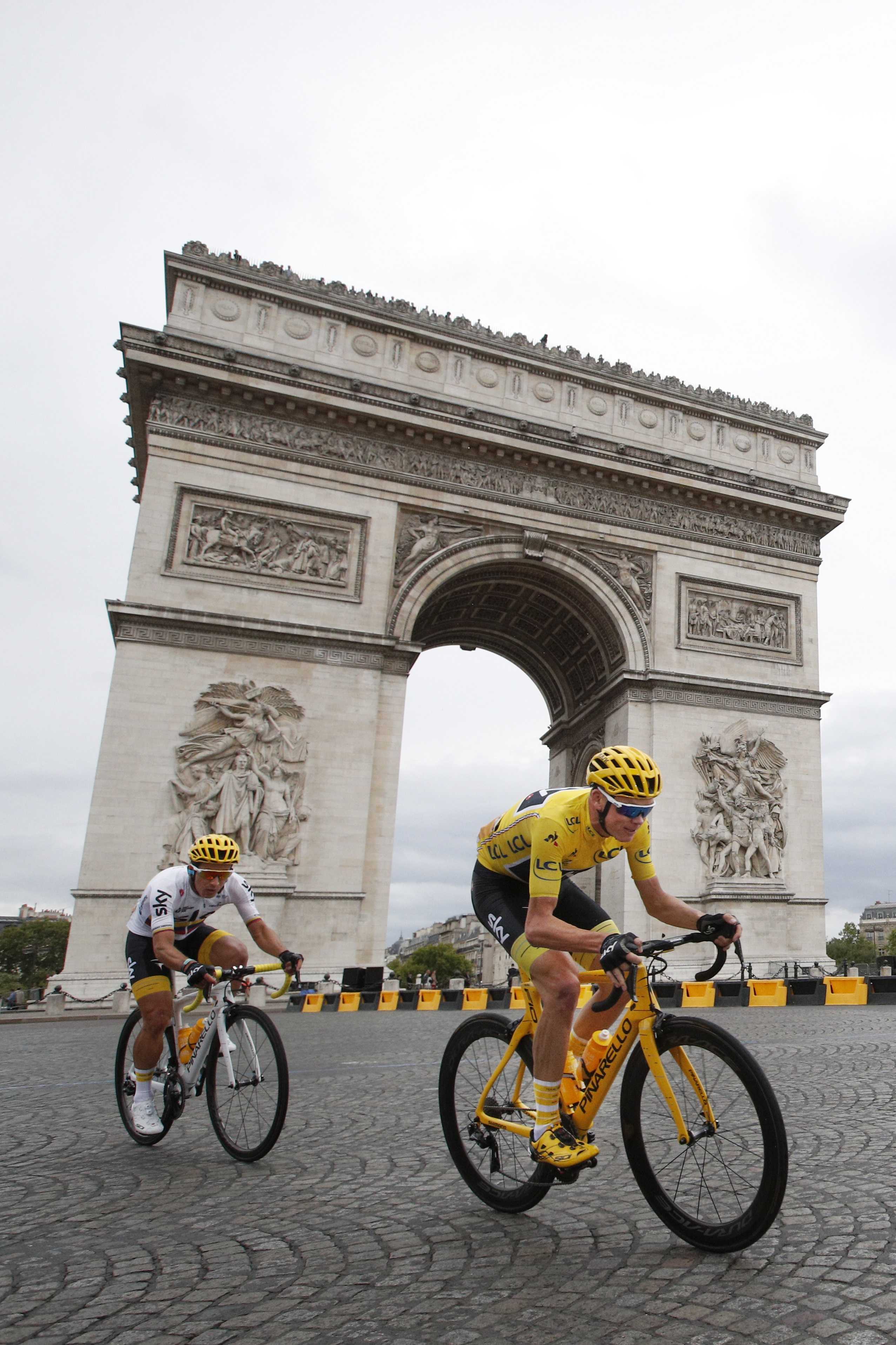 Chris Froome wins fourth Tour de France title in five years