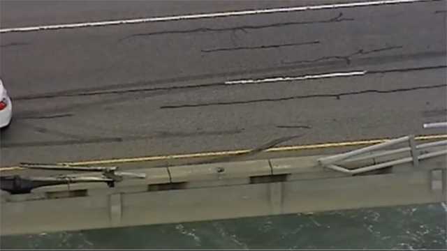 Truck driver blown off bridge; dies after helicopter rescue Truck driver blown off bridge; dies after helicopter rescue