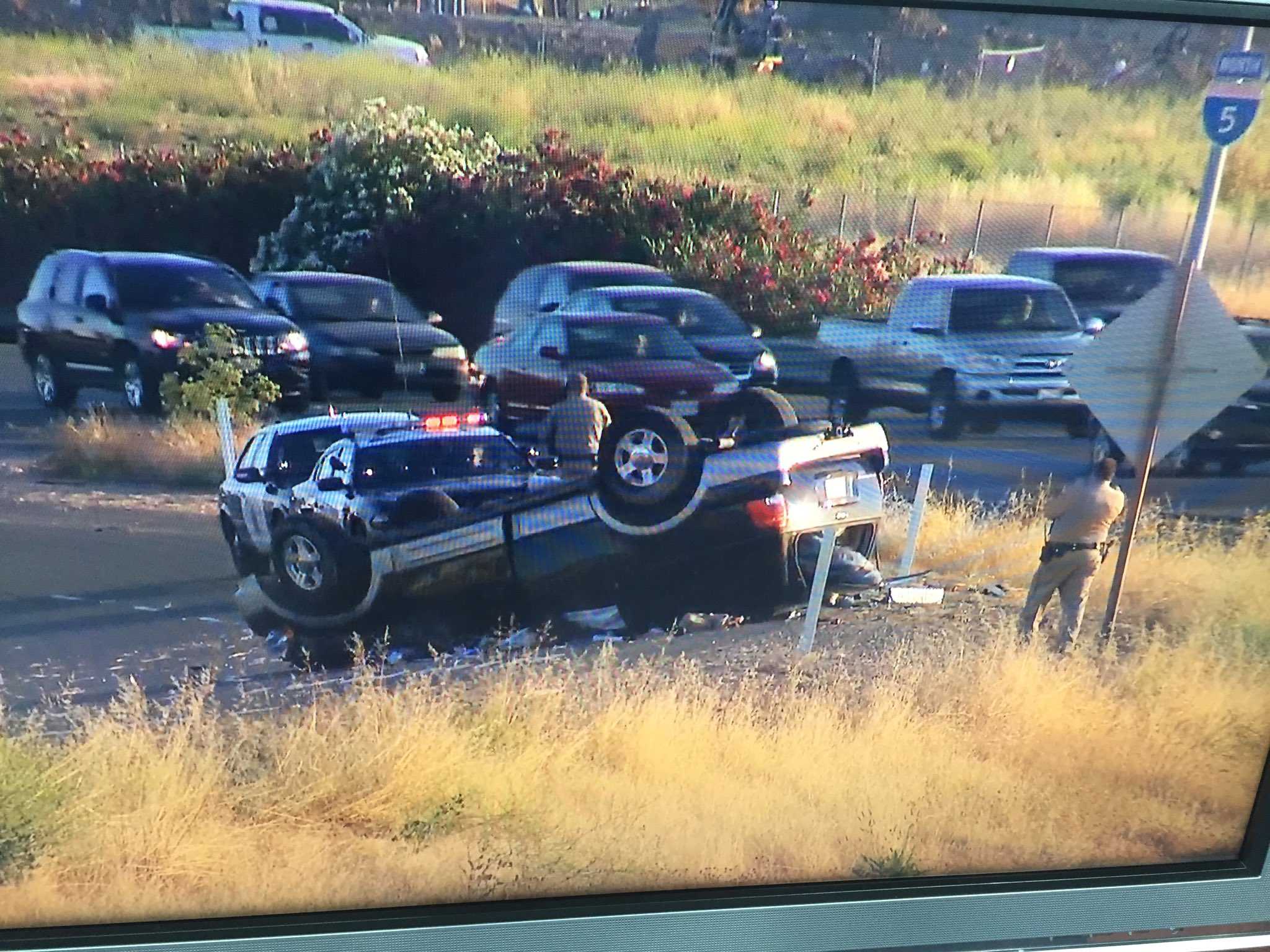 2 injured in accident on I-5 offramp near Arena Boulevard