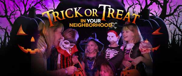 Halloween trick-or-treat times in Pittsburgh area