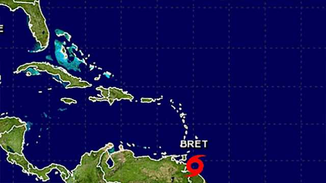 Tropical storm Bret forms in Atlantic, NHC says