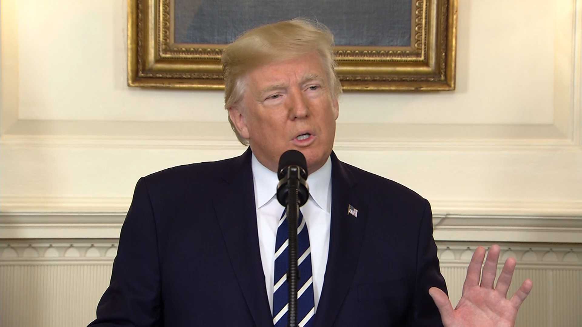 President Trump will visit Las Vegas; town hall event in Morgantown, West Virginia is canceled